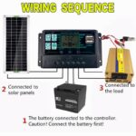Solar Panel Kit with Controller & 200W Inverter - Image 3
