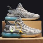 Men's Knitted Mesh Running Shoes - Image 6