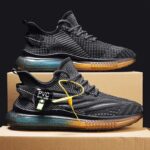 Men's Knitted Mesh Running Shoes - Image 7