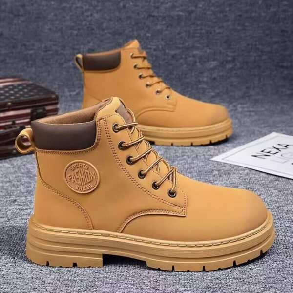 Men's High-Top Martin Boots
