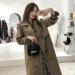 Women's Belted British-Style Trench Coat - Image 2
