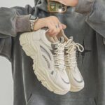 Men's Breathable Thick-Sole Mesh Running Sneakers - Image 5
