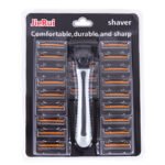 A 173 English Double Layer Sensor Head 1 Handle 21 Blades Orange Slide Strip