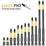 PH2 Magnetic Impact Screwdriver Bit Set - 6/12 Piece - Image 7