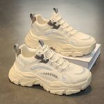 Men's Breathable Thick-Sole Mesh Running Sneakers - Image 2
