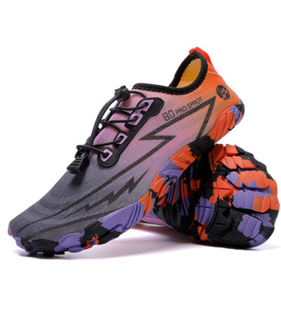 Gray Purple Orange / 46