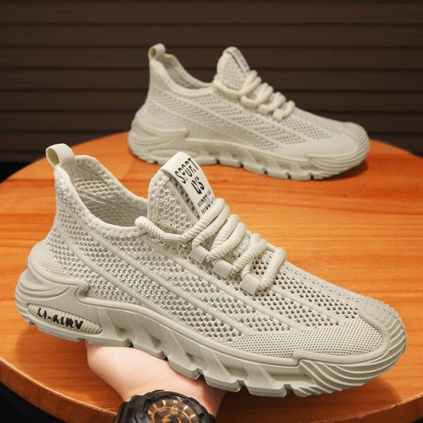 Men's Hollow Mesh Casual Sneakers