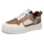 Men's Leather Casual Sneakers - Image 5