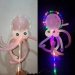 Pink Octopus Balloon Set