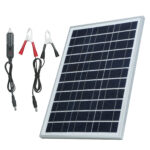 Polycrystalline Solar Panel Kit with Aluminum Frame - 30W/60W/100W