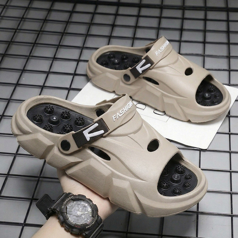 O1CN01zxcmSf1aSjdoeo171_2215118793329-0-cib.jpg Unisex Acupressure Massage Slippers - Image 1