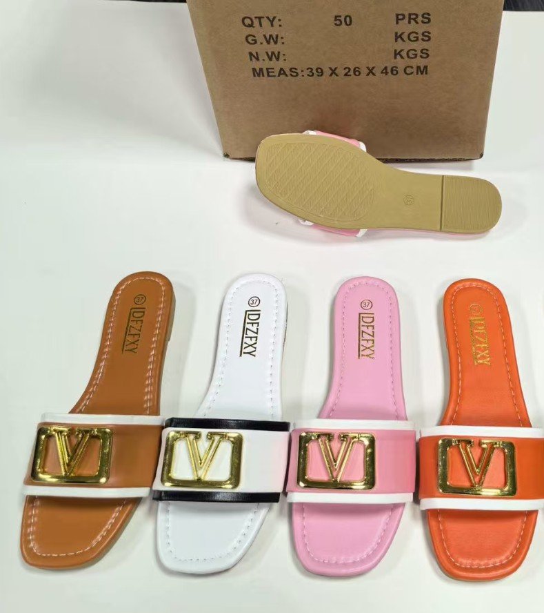 QS041-1.jpg Women's Fashion Slide Sandals – QS041 - Image 1