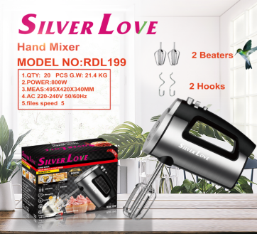 RDL199.png Hand Mixer – RDL199 - Image 1