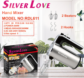 RDL611.png Hand Mixer – RDL611 - Image 1