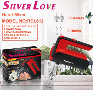 RDL612.png Hand Mixer – RDL612 - Image 1
