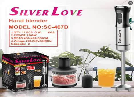 SC-467D.png Hand Blender – SC-467D - Image 1