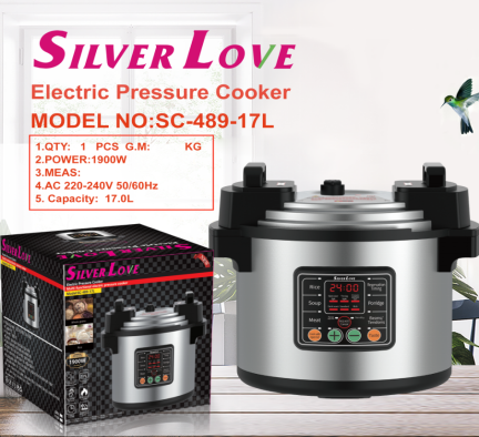 SC-489-17L.png Electric Pressure Cooker – SC-489-17L - Image 1