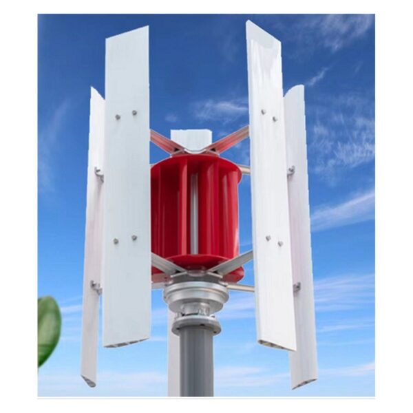 H3 Vertical Axis Wind Turbine 5000W with 2m Pole