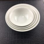Pure White Ceramic Bucket Bowl Series - Hotel and Restaurant Soup and Noodle Bowls - Image 3