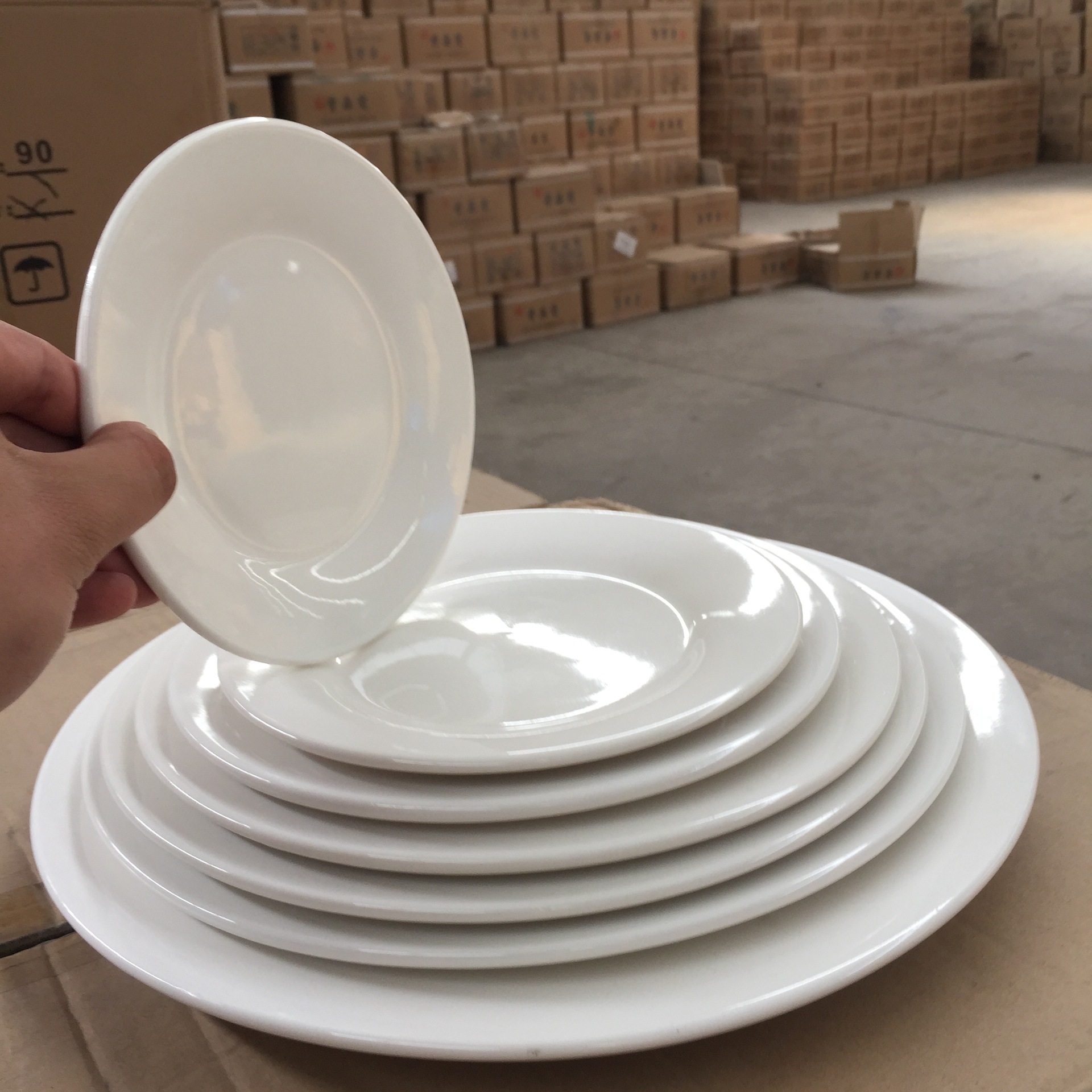 15684132328_2071079964.jpg Pure White Flat Plate Series - Image 1