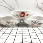 9-Inch Ceramic Soup Bowls - Digital Pattern Series, 30-Piece Box - Image 3