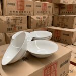 Pure White Ceramic Bucket Bowl Series - Hotel and Restaurant Soup and Noodle Bowls - Image 2