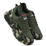 Camouflage Flyknit Lace-Up Casual Sneakers - Image 5