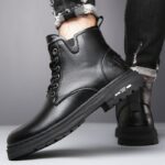 Men's High-Top Martin Boots - Image 4