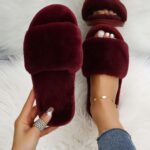 Women's Furry Plush Indoor Slippers