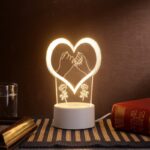 Holding Hands / USB 16 Color Light (with Remote + Touch Switch) With Battery Compartment