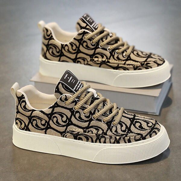Men's Low-Top Canvas Skate Sneakers