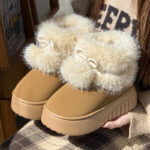 Women's Fleece-Lined High-Top Snow Boots - Image 2