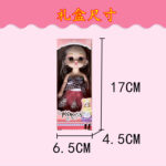 8-Piece Mini BJD Doll Set - Image 3