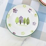 Lucky Tree 8 Inch Rain Stone Plate Box