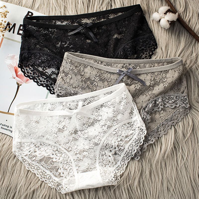 O1CN015d6zkO1IGDbfnCicx_2218890820865-0-cib.jpg Lace Sheer Mesh Low-Rise Briefs - Image 1