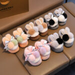 Kids Winter Cotton Indoor Slippers - Image 4