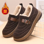Women's Winter Plush Slip-On Casual Shoes - Image 3