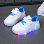 Kids LED Light-Up Low-Top Sneakers – Waterproof Casual Shoes - Image 6
