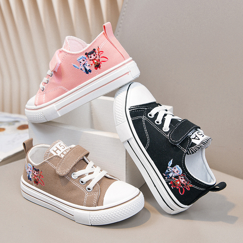 O1CN018DA7ZZ2GKE9sYsuZg_2512038996-0-cib.jpg Kids' Cartoon Sneakers – Casual Shoes for Boys and Girls - Image 1
