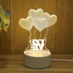 Heart Balloon / USB 16 Color Light (with Remote + Touch Switch) With Battery Compartment