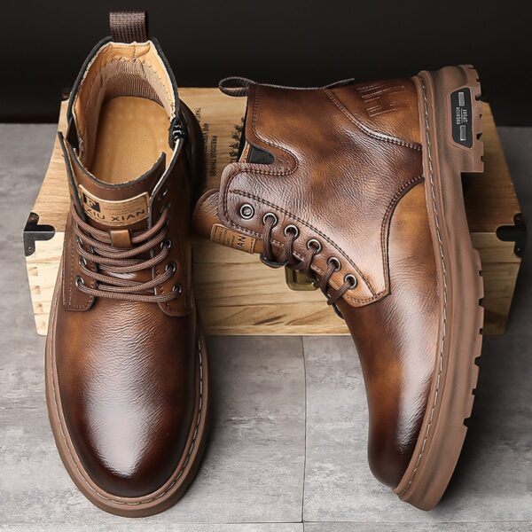 Men's High-Top Martin Boots