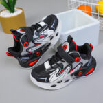 Kids' Leather Non-Slip Basketball Shoes - Boys & Girls Sports Sneakers - Image 6