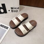 Women's Thick-Sole Double-Strap Non-Slip Sandals - Image 7