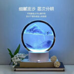 3D Quicksand Art Night Light – Touch-Control Layered Landscape Lamp, Stress-Relief Sandscape Decor & Gift - Image 3