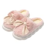 Women's Butterfly Furry Indoor Slippers - Image 5