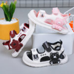 Kids Non-Slip Cartoon Sandals – Summer Beach & Sports Shoes for Boys and Girls - Image 3