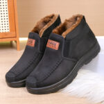 Men's Fleece-Lined Old Beijing Casual Driving Shoes