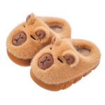 Kids Fleece-Lined Cotton Slippers - Image 5