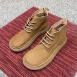 Men's Matte Leather Martin Boots - Image 4