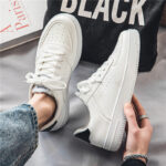 Men's Breathable Low-Top Skate Sneakers - Image 5